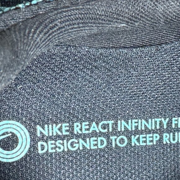 This is a pair of Nike React Infinity Run FK (fly knit) in a women's size 9.5. - Picture 6 of 7